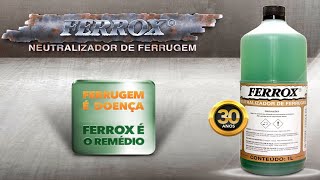 Incrível Ferrox Neutralizador de Ferrugem [upl. by Ehudd]