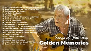 Golden Memories Songs Of Yesterday 🎸 Oldies Instrumental Of The 50s 60s 70s 🎸 [upl. by Annoid]