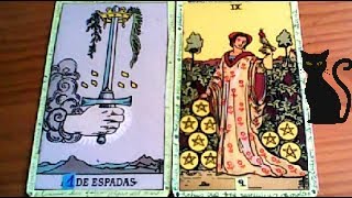 Combinaciones tarot con el UNO de ESPADASAS de ESPADAS  ARCANOS MENORES DE OROS Por TARA [upl. by Nairad]