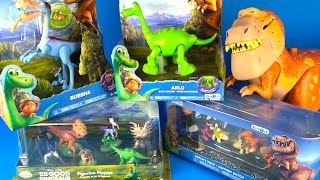 Dino Toys The Good Dinosaur Collection Arlo Butch Thunderclap Bubbha Dinosaurs for kids [upl. by Konstanze]