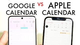 Apple Calendar Vs Google Calendar Which Should You Choose 2024 [upl. by Egduj]