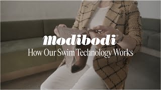 Modibodi  Period Swimwear Tech Explained [upl. by Ahsap]