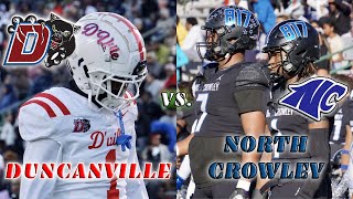 The Duncanville Panthers RUN Texas Football 😤  Duncanville vs North Crowley Highlights 🎥 [upl. by Ydal]