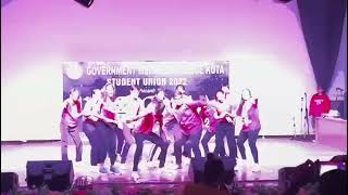 Crux Dance team  Cultural Fest23 GMC Kota  Jalwa x Zingaat x Let’s Nacho x Vathi coming [upl. by Layman270]