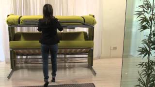 Transformable sofa with bunk bed Doc by Clei [upl. by Kendrick187]