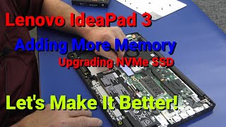 SSD Upgrade Lenovo Ideapad Gaming 3  How many SSD can you Install [upl. by Bjorn]