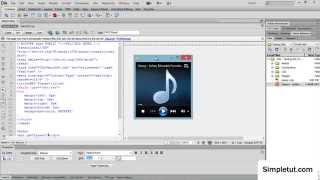 How to add a HTML5 MP3 Player to your website  Simple Dreamweaver Tutorial [upl. by Aden159]