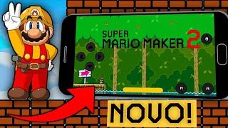 Novo Fan Game de Mario Maker para Android [upl. by Tortosa211]