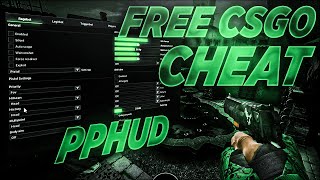 CSGO HACKS  PPHUD RAGE CHEAT  FREE CSGO CHEATS [upl. by Yoo443]