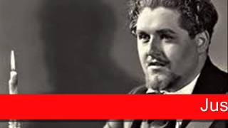 Jussi Björling Puccini  La Bohème Che gelida manina [upl. by Einnor]