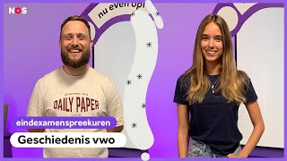 Examenspreekuur geschiedenis vwo met docenten Marco en Aby [upl. by Nerek]