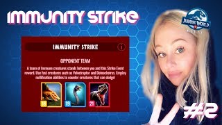 IMMUNE STRIKE EVENT  Jurassic World Alive  Ep 2 [upl. by Terrene]