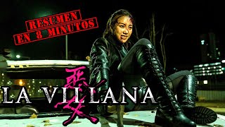 La Villana The Villainess EN 9 MINUTOS  RESUMEN [upl. by Kamin]