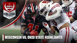 Wisconsin Badgers vs Ohio State Buckeyes  Full Game Highlights [upl. by Wilkie]