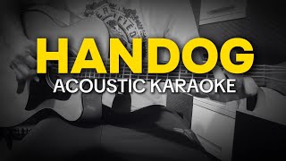 Handog  Florante Acoustic Karaoke [upl. by Nonnairb]