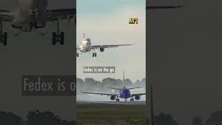 Här krockar nästan flygplanen – var meter ifrån [upl. by Phalan]