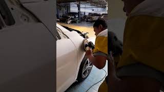 proses paint finishing compounding polishingpolesmobilbodyrepairdetailing [upl. by Eaver328]