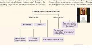 CholinoceptorActivating amp CholinesteraseInhibiting Drugs  Katzung UrduHindi [upl. by Moser]