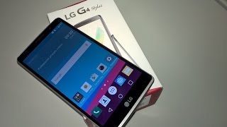 Unboxing LG G4 stylus  H635  review [upl. by Sillsby174]