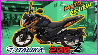 ITALIKA 200 z •2022• moto review  Omar Guillen italika review 200z [upl. by Sherline]