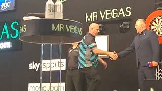 Live Darts Walkons  Rob Cross amp Luke Humphries  Grand Slam of Darts Wolverhampton [upl. by Sidwohl823]