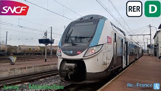 RER D SNCF  Regio 2N N°049R Juvisy  Malesherbes [upl. by Aihsile]