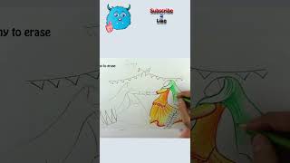 Baisakhi Drawing Easy Festival Greeting Card Idea for Beginners [upl. by Airotahs652]