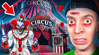 Ich verfolge HORROR CLOWN im VERLASSENEN ZIRKUS 😱🤡 [upl. by Anawk]