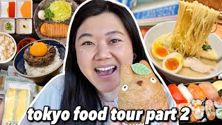 What to Eat in TOKYO Japan Food Tour Part 2 2024 [upl. by Asirral761]