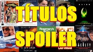 Top 10 títulos con spoiler [upl. by Gintz]