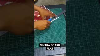 how to make sintra board tutorial tutorial sintra board [upl. by Ennovyhs]