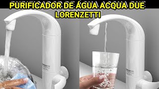 Purificador de Água Acqua Due Lorenzetti  Qualidade e Design Inovador [upl. by Adnuhsed]