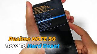 How To Hard Reset Realme NOTE 50 [upl. by Aholah550]