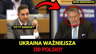 UKRAINA WAŻNIEJSZA OD POLSKI PATRZYK JAKI MÓWI DOŚĆ EUROKRATOM BRYŁKA [upl. by Ariay]