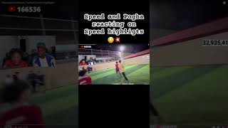 Speed and Pogba reacting on Speed Football Highlights 😂💥 feed ishowspeed feedshorts football [upl. by Cleary]