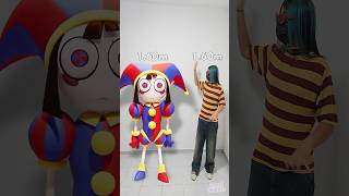 ESTATURA DE LOS PERSONAJES DE DIGITAL CIRCUS D SHORTS [upl. by Claud]