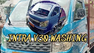 Intra v30 Washing process  cleanride  trucklife [upl. by Aralc958]