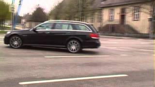 2013 Mercedes E63 AMG TModell drive by [upl. by Attennhoj598]