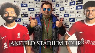 Liverpool Anfield Stadium Tour  Vlog Part 1 [upl. by Nnad326]