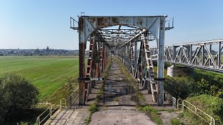 Tczew  Przez Most Tczewski i ćwiczenia śmigłowca  Dji Air 3 [upl. by Aitnuahs]