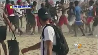 Coney Island Brawl Caught On Tape [upl. by Isacco]