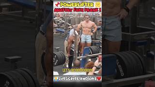 Anatoly Old man🤔 fake powerlifter prank lifters prank [upl. by Odlo992]