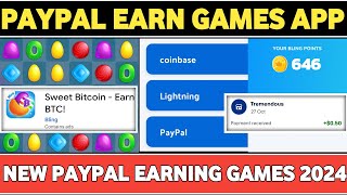 Earn PayPal Money By Playing Games 2024  Top PayPal Earning Games App  New PayPal Earning App [upl. by Melnick292]