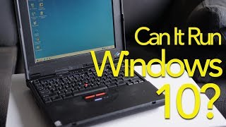 Can You Install Windows 10 on a Pentium II [upl. by Londoner]