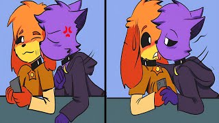 Catnap x Dogday Stolen Kisses  Smiling Critters FANDUB [upl. by Nedyah]