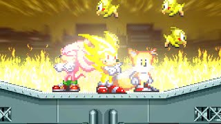 Sonic Classic Heroes  Team Super  ROM Hack SPEEDRUN [upl. by Anij]