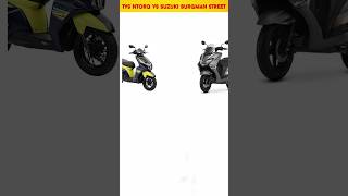 TVS Ntorq vs Suzuki Burgman street shorts [upl. by Stoll]