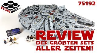 UCS Millennium Falcon Review Größtes LEGO Set aller Zeiten [upl. by Llen663]