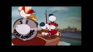 Donald Duck and Huey Dewey and Louie Sea Scouts 1939 Ending [upl. by Lambert]