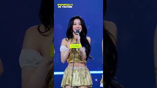 Moaning during her victory speech Wonyoung amp aespa reaction gone viral to Miyeon Speech at MMA 2024 [upl. by Sweatt]